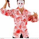 Halloween Bloedende ogen en mond masker