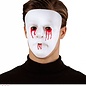 Halloween Bloedende ogen en mond masker voor zombies