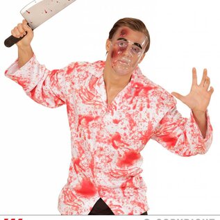 Halloween Transparante bloedende wond maskers voor Halloween zombies