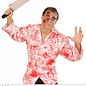 Halloween Transparante bloedende wond maskers voor Halloween zombies