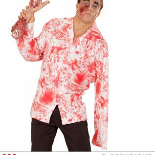 Halloween Transparante bloedende wond maskers voor Halloween zombies