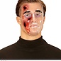 Halloween Transparante bloedende wond maskers voor Halloween zombies