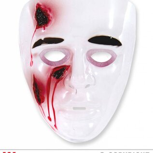 Halloween Transparante bloedende wond maskers voor Halloween zombies