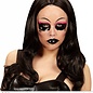 Halloween Transparante Vampier maskers voor carnaval. Je gezicht geschminkt zonder schmink. Dat is knap!