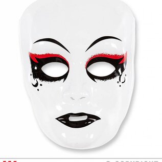 Halloween Gothic lady vampier maskers voor carnaval.