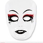 Halloween Gothic lady vampier maskers voor carnaval.