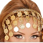 Nieuw2015-2016 Hoofdversiering met gouden muntjes voor carnaval