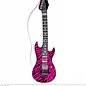 Nieuw2015-2016 Opblaasbare roze gitaar met zebraprint voor carnaval