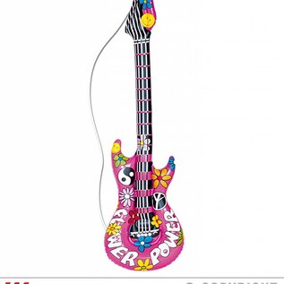 Nieuw2015-2016 Grote opblaasbare hippie gitaar