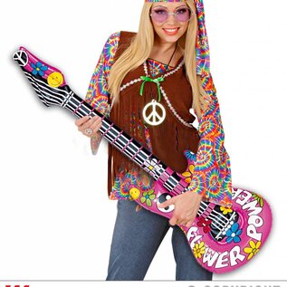 Nieuw2015-2016 Grote opblaasbare hippie gitaar