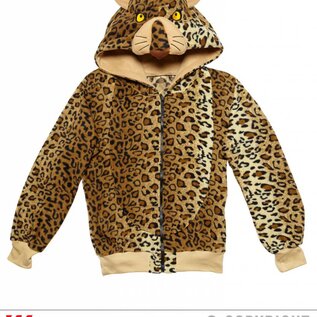 Nieuw2015-2016 Luipaard truien met ritssluiting voor carnaval