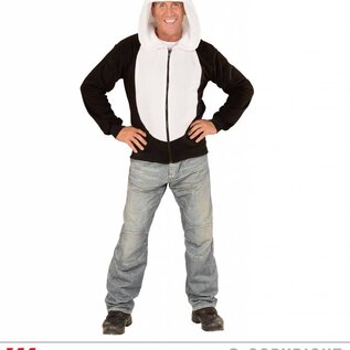 Nieuw2015-2016 Panda truitjes met ritssluiting voor carnaval