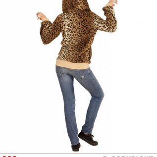 Nieuw2015-2016 Luipaard truien met ritssluiting voor carnaval