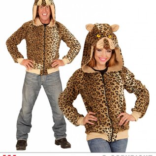 Nieuw2015-2016 Luipaard truien met ritssluiting voor carnaval