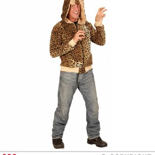 Nieuw2015-2016 Luipaard truien met ritssluiting voor carnaval