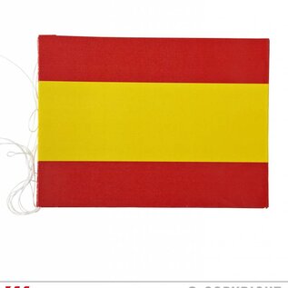 Nieuw2015-2016 Vlaggenlijntjes met Spaanse vlaggetjes voor party's