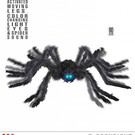 Halloween Grote "levende" spin voor Halloween
