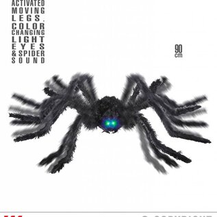 Halloween Grote bewegende spin voor Halloween