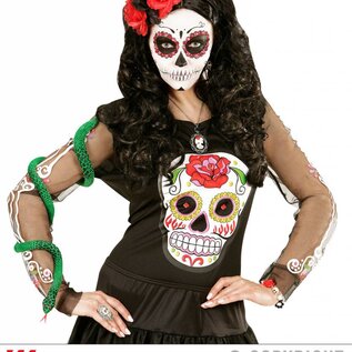 Halloween Buigbare groene slangen
