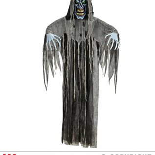 Halloween Grimreaper poppen meet oplichtende ogen