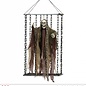 Halloween Grimreaper in kooi met beweging en geluid