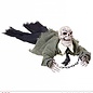 Halloween Kruipende zombiepop met hulp geroep