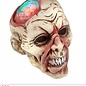 Halloween Zombiekop met verlichte hersenen