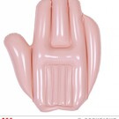 Nieuw2015-2016 Opblaasbare hand voor carnaval