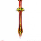 Nieuw2015-2016 Opblaasbaar magisch zwaard