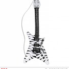 Nieuw2015-2016 Opblaasbare zebra gitaar