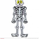 Halloween Opblaasbare skeletten