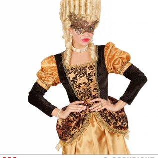 Nieuw2015-2016 Gouden barokke oogmaskertjes voor carnaval