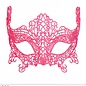 Nieuw2015-2016 Roze oogmasker van metaal voor party's