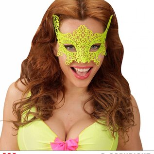 Nieuw2015-2016 Gele oogmasker van metaal voor party's