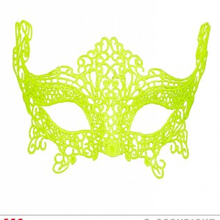 Nieuw2015-2016 Gele oogmasker van metaal voor party's