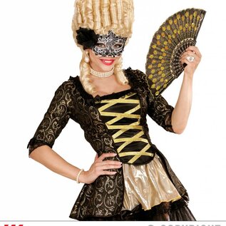 Nieuw2015-2016 Oogmaskers met zwarte roos