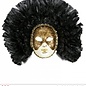 Nieuw2015-2016 Venetiaans verenmasker met goud