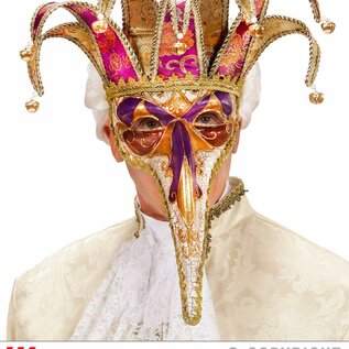 Nieuw2015-2016 Venetiaans lange neus maskers