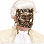 Nieuw2015-2016 Bronze Casanova masker voor Venetiaanse carnavalsfeesten