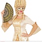 Nieuw2015-2016 Ivoorkleurig dames masker met steentjes