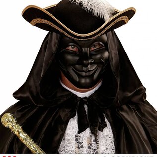 Nieuw2015-2016 Zwart Venetiaanse dark men masker