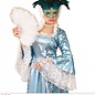 Nieuw2015-2016 Blauwe oogmaskers met veertjes en steentjes