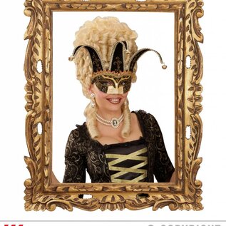 Nieuw2015-2016 Zwarte Venetiaanse oogmaskers met belletjes