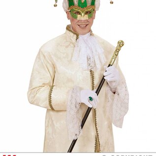 Nieuw2015-2016 Groene Venetiaanse oogmaskers met belletjes