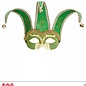 Nieuw2015-2016 Groene Venetiaanse oogmaskers met belletjes