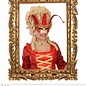 Nieuw2015-2016 Rode Venetiaanse oogmaskers met belletjes
