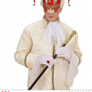 Nieuw2015-2016 Rode Venetiaanse oogmaskers met belletjes