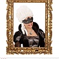 Nieuw2015-2016 Antiek zilveren Venetiaanse oogmaskertjes