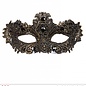 Nieuw2015-2016 Antiek gouden Venetiaanse oogmaskertjes met steentjes