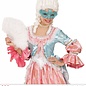 Nieuw2015-2016 Azuur blauwe Venetiaanse oogmaskertjes met steentjes